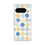 Premium Square Case with Pixelsnap［ Nordic Circle - Blue ］