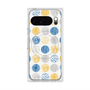 Premium Square Case with Pixelsnap［ Nordic Circle - Blue ］