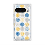Premium Square Case with Pixelsnap［ Nordic Circle - Blue ］