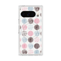 Premium Square Case with Pixelsnap［ Nordic Circle - Pink ］