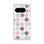 Premium Square Case with Pixelsnap［ Nordic Circle - Pink ］