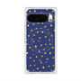 Premium Square Case with Pixelsnap［ Drawing Dot - Navy ］