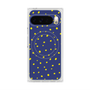 Premium Square Case with Pixelsnap［ Drawing Dot - Navy ］