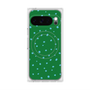 Premium Square Case with Pixelsnap［ Drawing Dot - Green ］