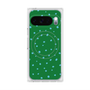 Premium Square Case with Pixelsnap［ Drawing Dot - Green ］