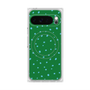 Premium Square Case with Pixelsnap［ Drawing Dot - Green ］