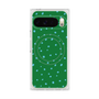 Premium Square Case with Pixelsnap［ Drawing Dot - Green ］