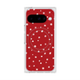 Premium Square Case with Pixelsnap［ Drawing Dot - Red ］