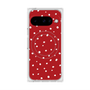 Premium Square Case with Pixelsnap［ Drawing Dot - Red ］