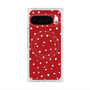 Premium Square Case with Pixelsnap［ Drawing Dot - Red ］