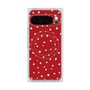 Premium Square Case with Pixelsnap［ Drawing Dot - Red ］