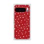 Premium Square Case with Pixelsnap［ Drawing Dot - Red ］