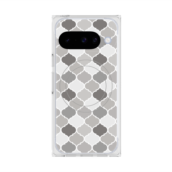 Premium Square Case with Pixelsnap［ Moroccan1 color - Gray ］