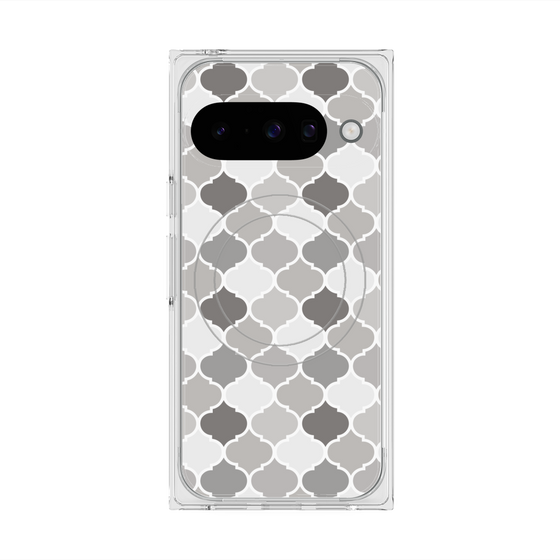 Premium Square Case with Pixelsnap［ Moroccan1 color - Gray ］