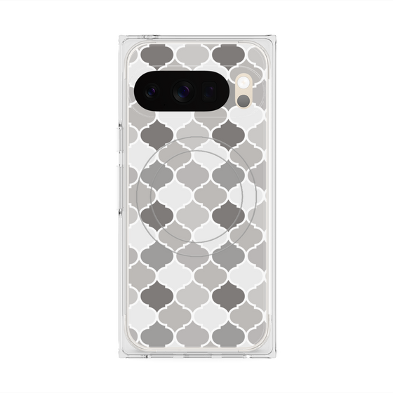 Premium Square Case with Pixelsnap［ Moroccan1 color - Gray ］