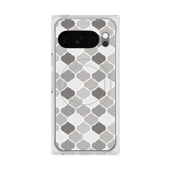 Premium Square Case with Pixelsnap［ Moroccan1 color - Gray ］