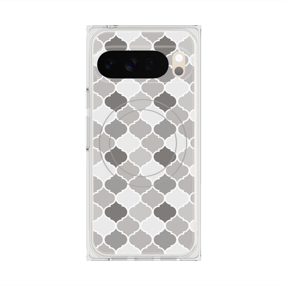 Premium Square Case with Pixelsnap［ Moroccan1 color - Gray ］