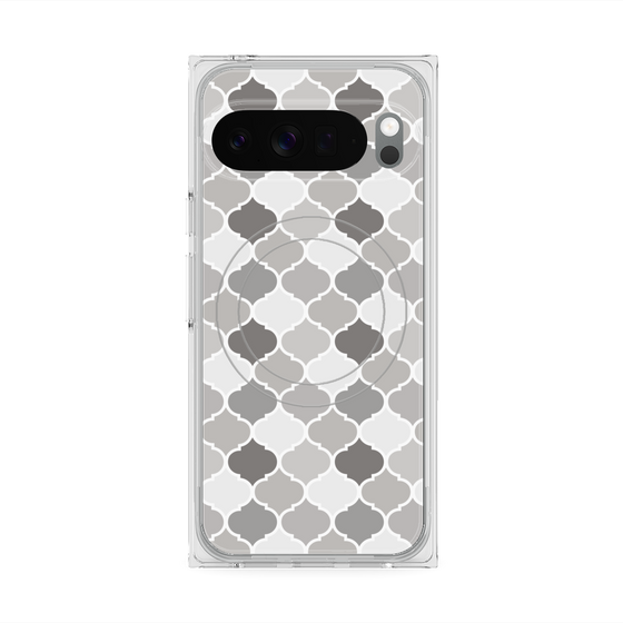 Premium Square Case with Pixelsnap［ Moroccan1 color - Gray ］