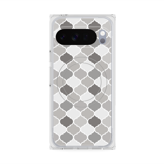 Premium Square Case with Pixelsnap［ Moroccan1 color - Gray ］