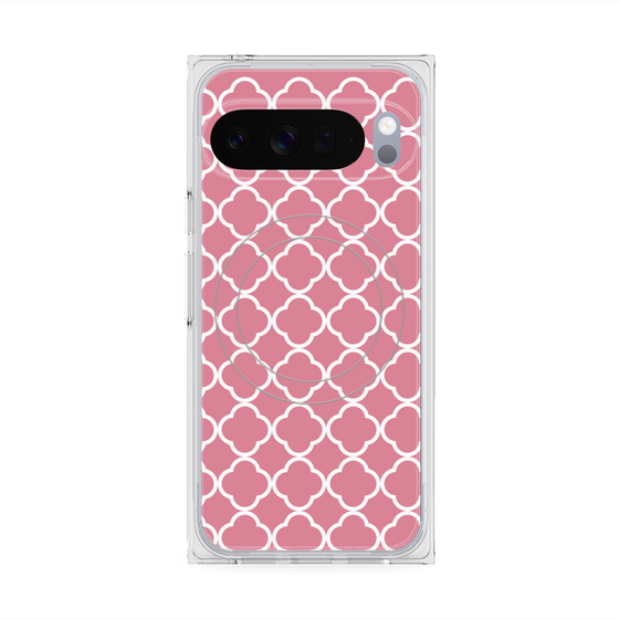 Premium Square Case with Pixelsnap［ Moroccan2 - Pink ］