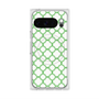 Premium Square Case with Pixelsnap［ Moroccan3 - Green ］