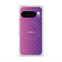 Premium Square Case with Pixelsnap［ CASEPLAY Check - Purple ］