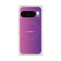 Premium Square Case with Pixelsnap［ CASEPLAY Check - Purple ］