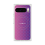 Premium Square Case with Pixelsnap［ CASEPLAY Check - Purple ］