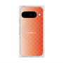 Premium Square Case with Pixelsnap［ CASEPLAY Check - Orange ］