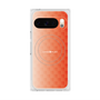 Premium Square Case with Pixelsnap［ CASEPLAY Check - Orange ］