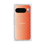Premium Square Case with Pixelsnap［ CASEPLAY Check - Orange ］