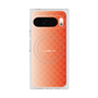Premium Square Case with Pixelsnap［ CASEPLAY Check - Orange ］