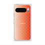 Premium Square Case with Pixelsnap［ CASEPLAY Check - Orange ］