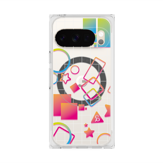 Premium Square Case with Pixelsnap［ Original - Figure ］