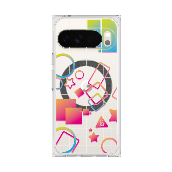 Premium Square Case with Pixelsnap［ Original - Figure ］