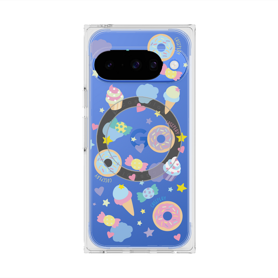 Premium Square Case with Pixelsnap［ Original - SWEETS ］
