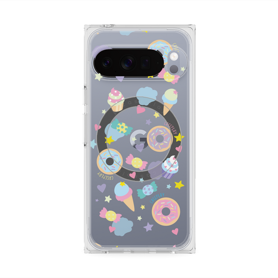 Premium Square Case with Pixelsnap［ Original - SWEETS ］
