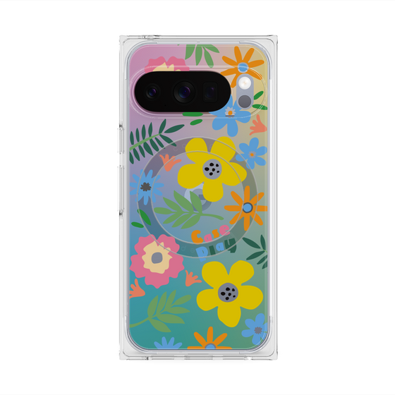 Premium Square Case with Pixelsnap［ Original - Blossom ］