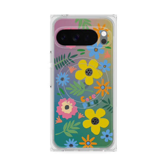 Premium Square Case with Pixelsnap［ Original - Blossom ］