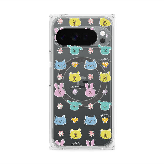 Premium Square Case with Pixelsnap［ Original - Animal ］
