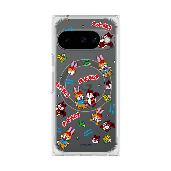 Premium Square Case with Pixelsnap［ Kuppy Ramune - Kuppy and Ram ］