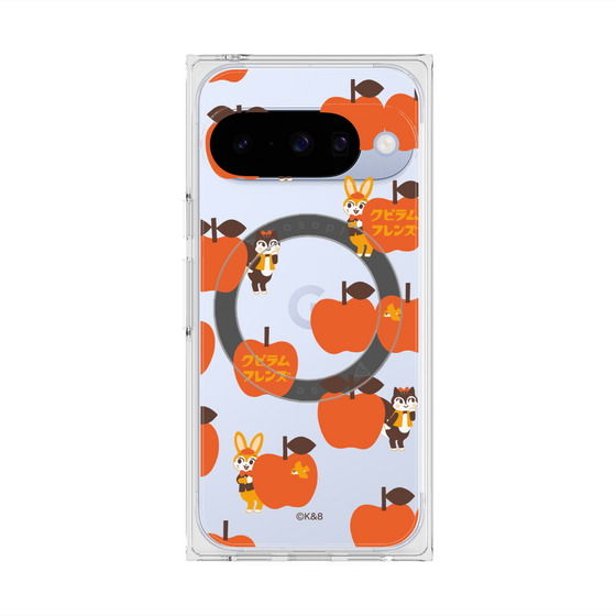 Premium Square Case with Pixelsnap［ Kuppyramu Friends - Apple ］