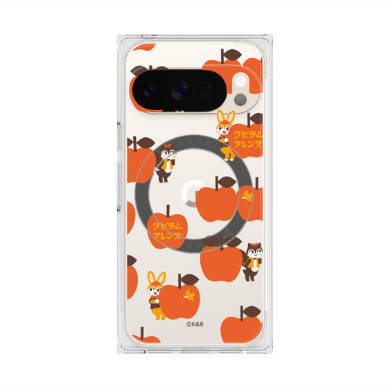 Premium Square Case with Pixelsnap［ Kuppyramu Friends - Apple ］