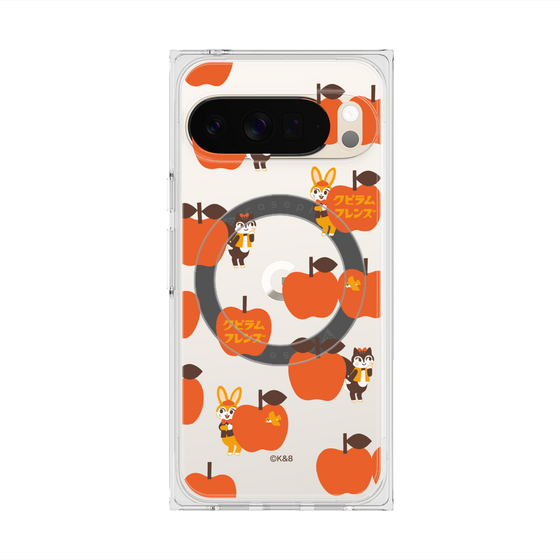 Premium Square Case with Pixelsnap［ Kuppyramu Friends - Apple ］