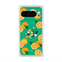 Premium Square Case with Pixelsnap［ Kuppyramu Friends - Orange ］