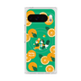 Premium Square Case with Pixelsnap［ Kuppyramu Friends - Orange ］