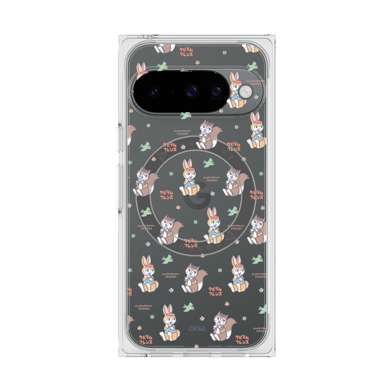 Premium Square Case with Pixelsnap［ Kuppyramu Friends - Face ］