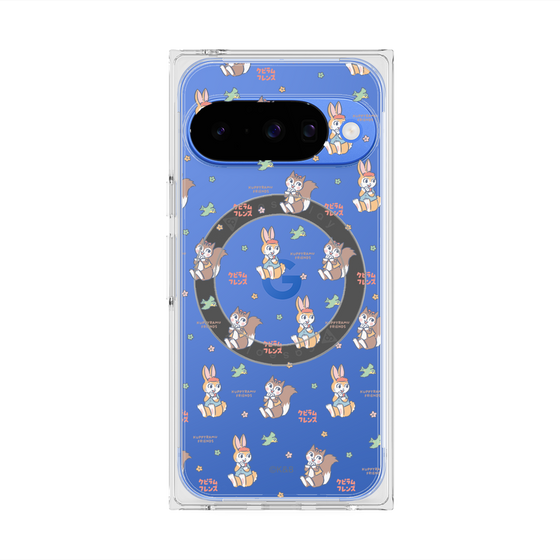 Premium Square Case with Pixelsnap［ Kuppyramu Friends - Face ］
