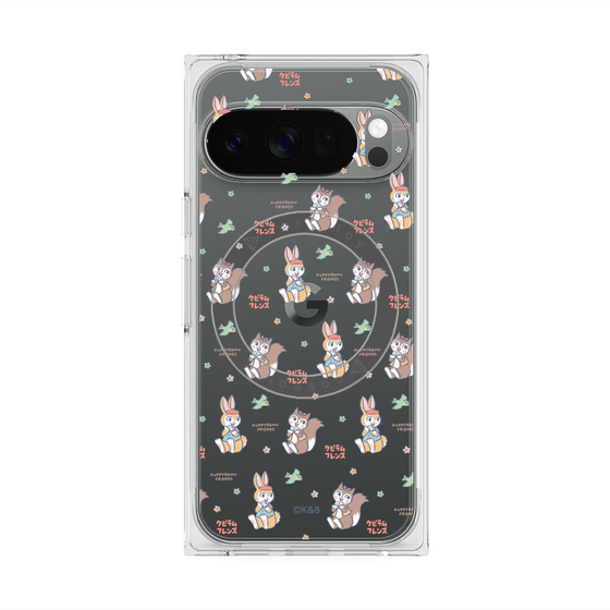 Premium Square Case with Pixelsnap［ Kuppyramu Friends - Face ］