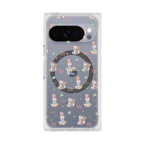 Premium Square Case with Pixelsnap［ Kuppyramu Friends - Face ］